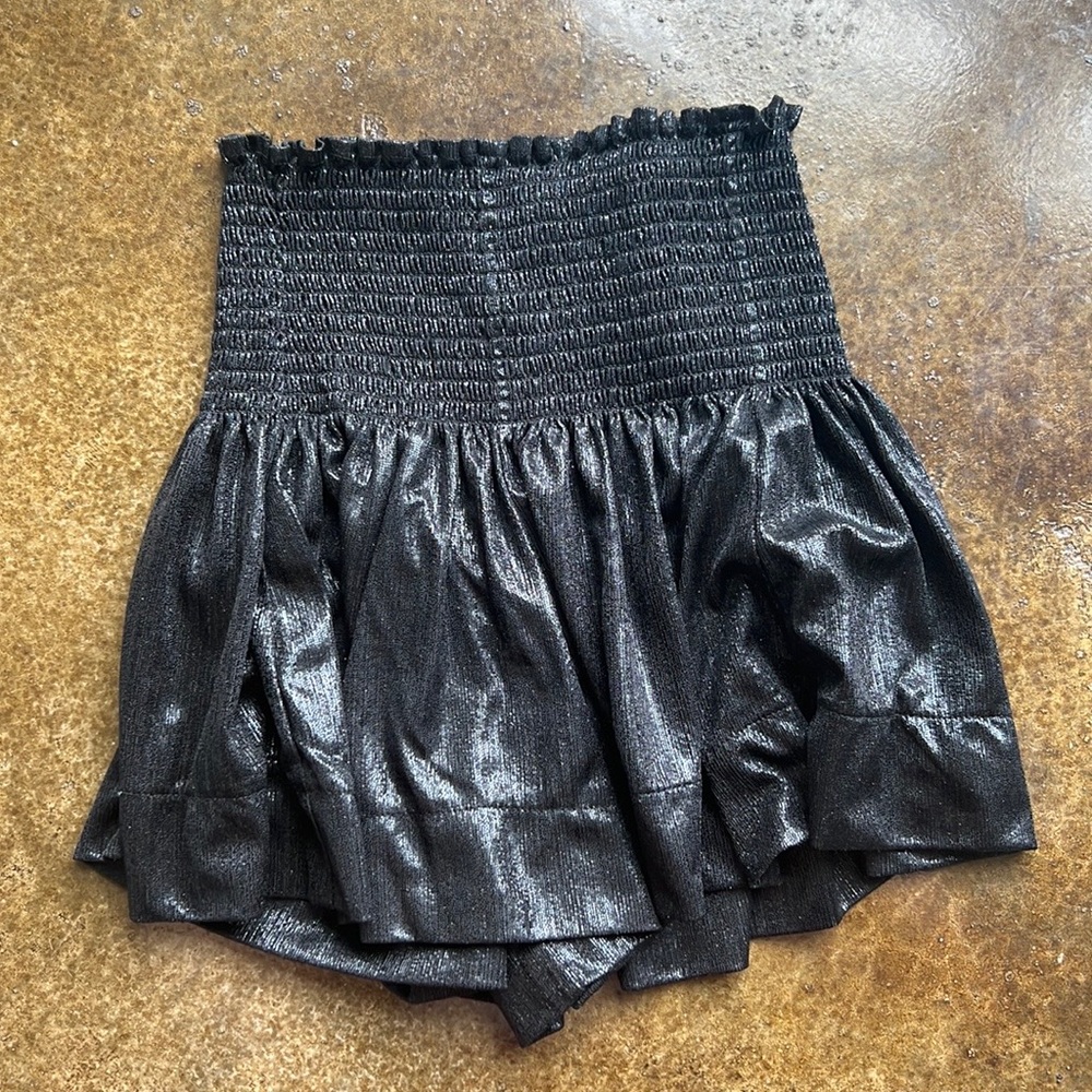 Queen of Sparkles Black Shorts
